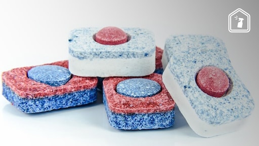 vetluis verwijderen vaatwastablet